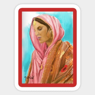 Punjabi beauty Sticker